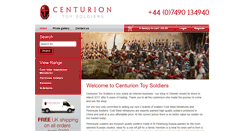 Desktop Screenshot of centuriontoysoldiers.co.uk